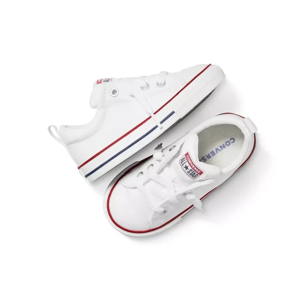 Converse Toddler Street Ox Low Top Sneakers – White Size 10T (NWT)